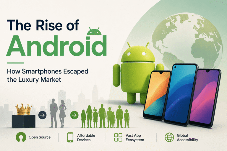 The Rise of Android: How Smartphones Escaped the Luxury Market