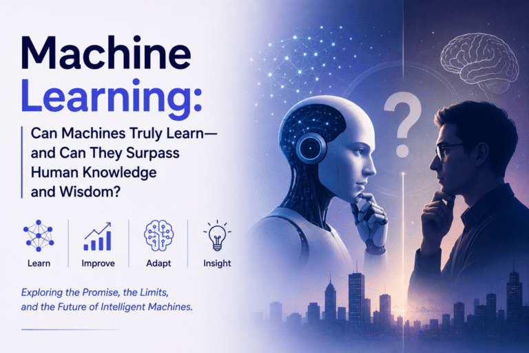 Machine Learning: Can Machines Truly Learn—and Can They Surpass Human Knowledge and Wisdom?