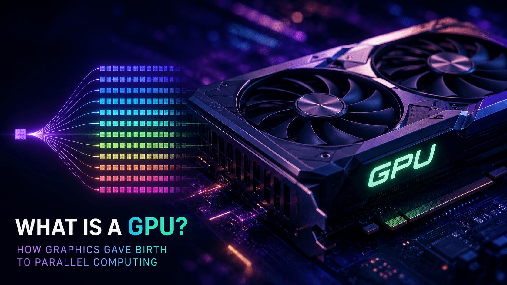 What Is a GPU? How Graphics Gave Birth to Parallel Computing
