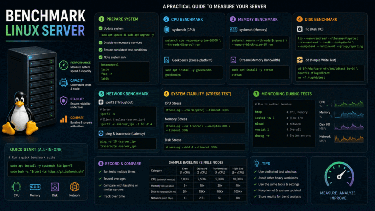 How to Benchmark Linux/Debian/Ubuntu Server