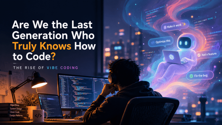 Are We the Last Generation Who Truly Knows How to Code? The Rise of Vibe Coding