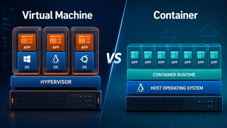 Virtual Machine vs Container: What Is the Difference?